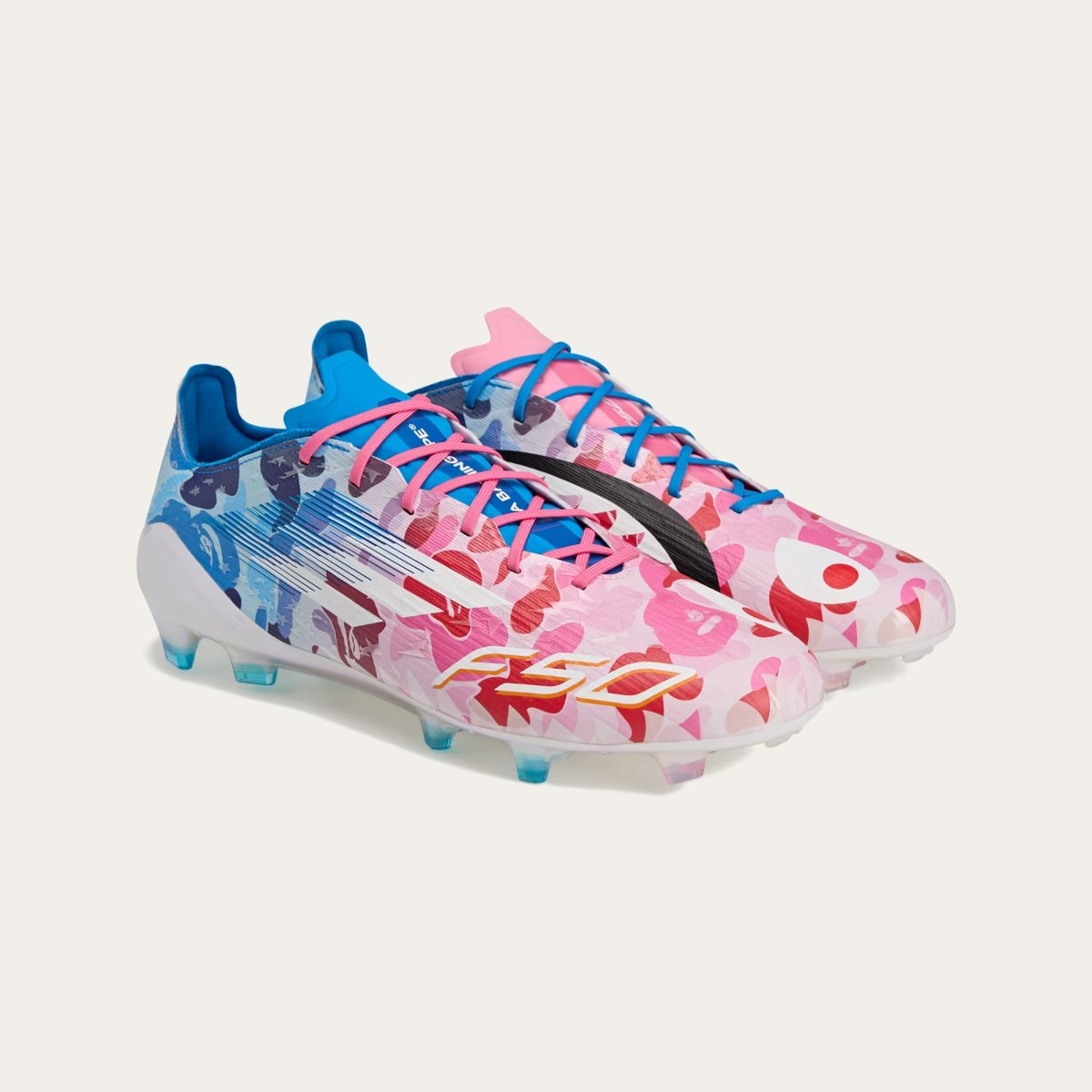 Adidas Originals x Bape F50 Elite Firm Ground Cleats JS0573