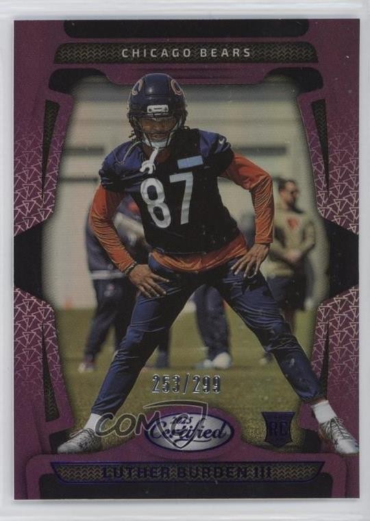 2025 Certified Rookies Mirror Purple /299 Luther Burden III #193 Rookie RC