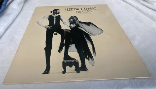 Fleetwood Mac Rumours Lyric Insert Sheet 1977 Warner Deadwax Mastered by Capitol
