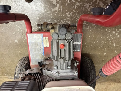 #ad Honda GX160 Wheel Mounted Gas Pressure Washer 2500 PSI 2.5 GPM $150.00