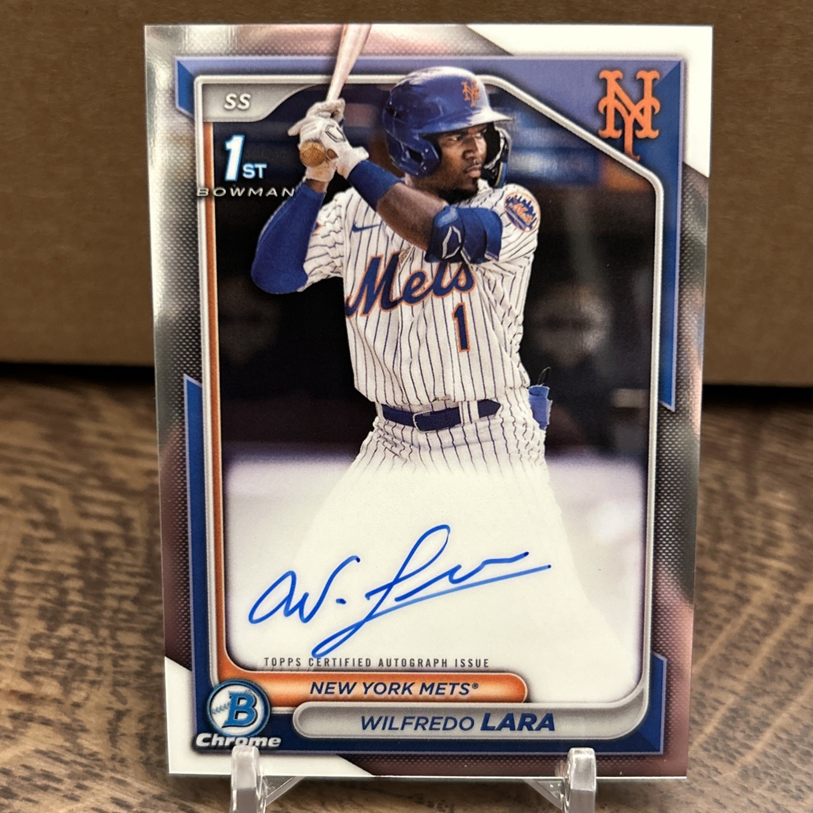 2024 Bowman Chrome Baseball - Wilfredo Lara 1st Bowman Chrome Prospect Auto