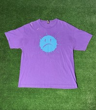 Y2K Vintage Rogue Status smiley shirt size XL LA ROB DYRDEK TRAVIS BARKER SK8