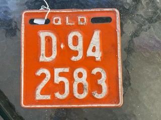 1994 QLD Trade Plate