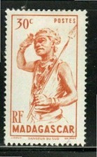 FRANCE COLONIES MADAGASCAR EUROPE AFRICA  STAMPS MINT HINGED  LOT 2629