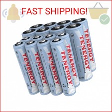 Tenergy High Drain AA and AAA Battery, 1.2V Rechargeable NiMH Batteries Combo, 8