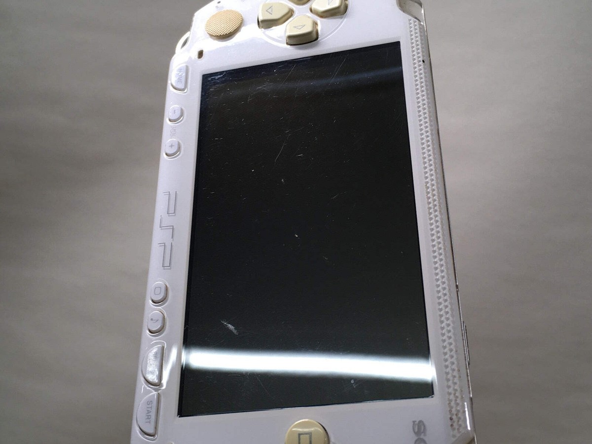 PSP1000型 GD7793 Plz Read Item Condi PSP-1000 CERAMIC WHITE SONY PSP