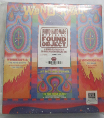 WONDERWALL LET YOUR MIND WONDER SEALED BOTTOM HAS INDENT VINYL LP L66