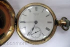 ANTIQUE AMERICAN WALTHAM GRADE No 3 MODEL 1883 11j 18s HUNTER POCKET WATCH 1891