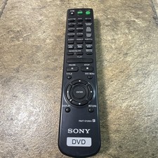 SONY DVD Player Remote Control Model RMT- D126A Tested Working