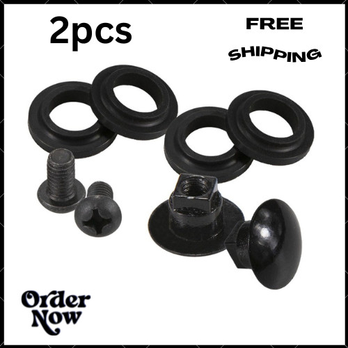 2pcs Rear Quarter Glass Window Latch Bolt Kit 03-17 Toyota Sienna