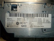 A2119006303 Radio / CD Mercedes-Benz Clase S Bm 221 Lim. 2005 5.5 S 63 Amg A2119006303 Radio / CD Mercedes-Benz Clase S Bm 221 Lim. 2005 5.5 S 63 Amg