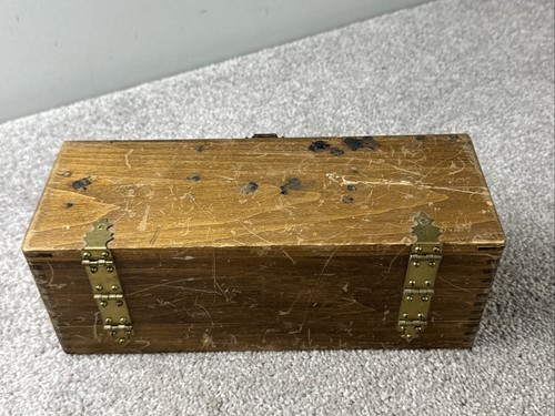 Vintage Stanley Russell Jennings Auger Bits Set 32 1/2 Wood Storage Box 13 Piece - Picture 7 of 7