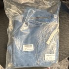 MARIASHA Women's Wide-Leg High Rise Blue Denim Jeans Drawstring Pockets 14 — photo 6