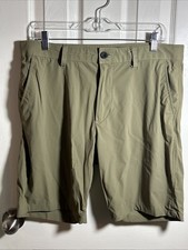 Kenneth Cole Golf Shorts Men's Size 34 Lightweight Stretch Wicking Green