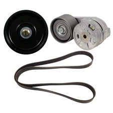 Continental Drive Belt Idler Pulley Tensioner Kit For Ram 2500 3500 6.7L L6