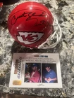 🔥Kansas City Chiefs Trent Green, Dante Hall & Priest Holmes Signed Mini Helmet