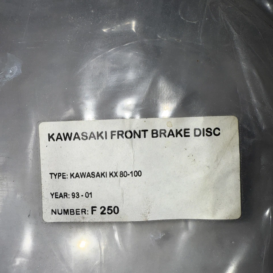 Nuevo rotor de freno delantero 220 mm para Kawasaki KX85/KX80/KX80/KX100 R12.BX5 Foto 4 de 4