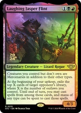 MTG FOIL Laughing Jasper Flint Prerelease Outlaws of Thunder Junction  - Promo: