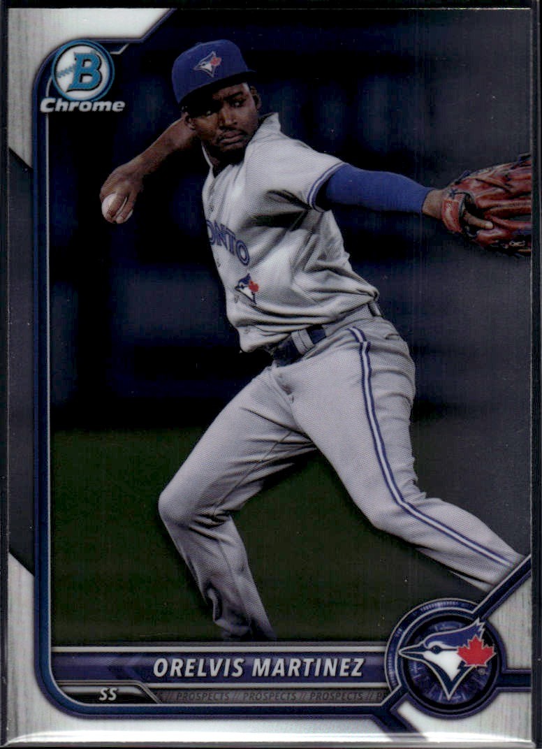 2022 Bowman #BCP-104 Orelvis Martinez Chrome Prospects