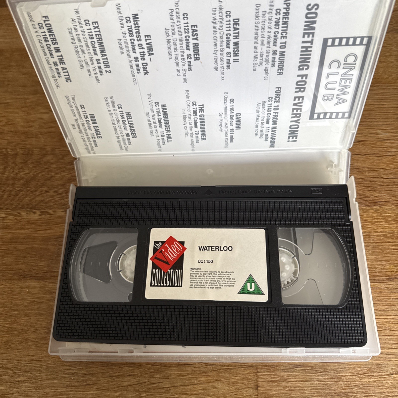 Waterloo (v1996) VHS Video,Retro Rod Steiger, Christopher Plummer, Orson Welles image 3