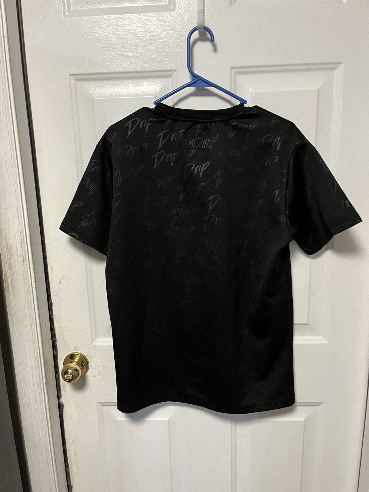 Encrypted Black Medium Drip Short Sleeve - image 4