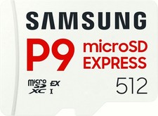 Samsung P9 Express MicroSD Express Card 512GB - New open box