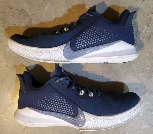 Scarpe da basket Nike Kobe da uomo 9,5 blu navy/bianco Mamba Fury - Foto 4 di 11