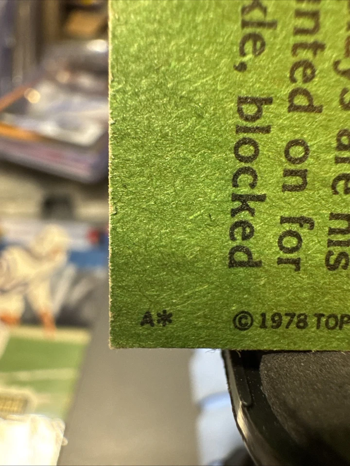 1978 Topps football card #469 Minnesota Vikings Matt Blair **A** - Image 3 of 4