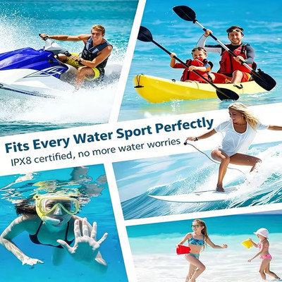 Waterproof Phone Case 1-Pack Underwater Phone Pouch Outdoor Beach Protective Cas
