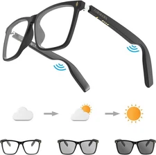 AIRMARS Smart Glasses for Men and Women with Speaker/Bluetooth Sunglasses with P