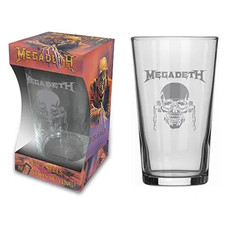 MEGADETH PEACE SELLS  pint glass
