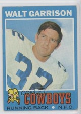 1971 Topps Walt Garrison #8 0n64