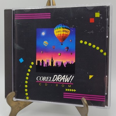 Vintage 1991 Corel Draw! 3.0 CD-ROM Windows 3.1. 