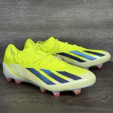 Adidas Men's X Crazyfast Elite FG Soccer Cleats Sz 9 Neon Solar Yellow IE2376