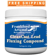 Frankford Arsenal 1 lb Tub of CleanCast Lead Flux for Case Casting for Reloading