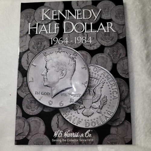 1964-2015 Kennedy Half Dollar Set 71 Coins 3 ALBUMS