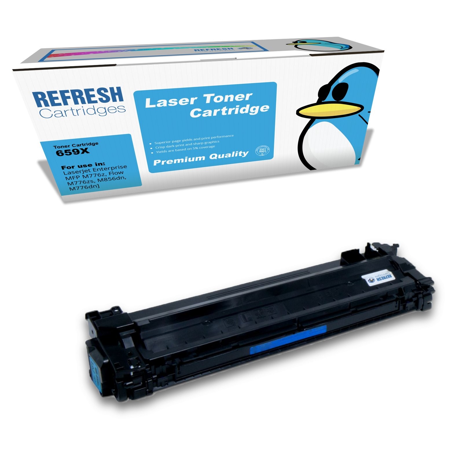 Refresh Cartridges Replacement Cyan 659X Toner Compatible With HP Printers