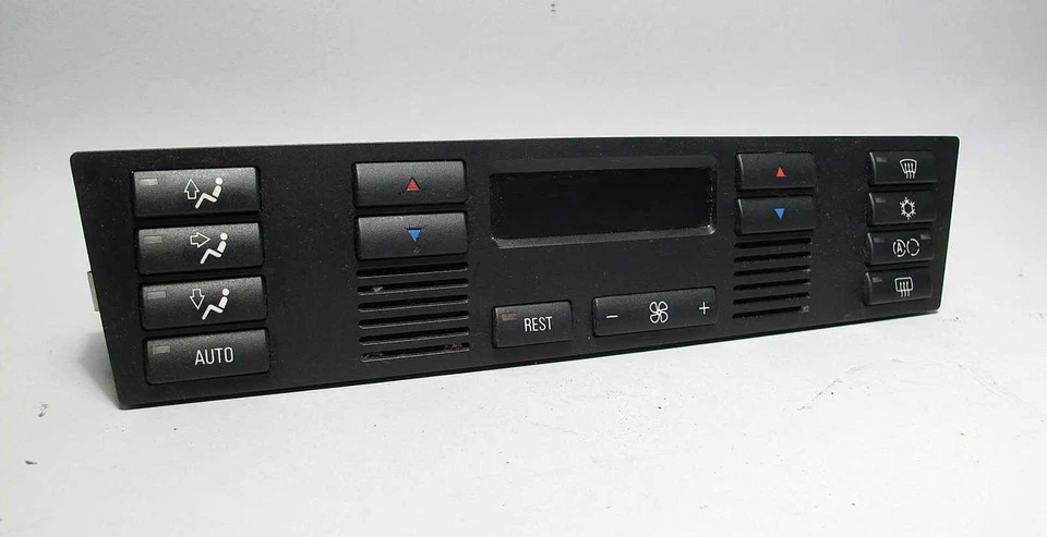 宝马 E39 5 系列暖通空调气候控制面板显示热交流 1999 - 2000 年二手原始设备制造商 — 第 2/4 张图片