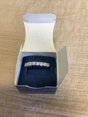 Avon Cubic Zirconia Band Ring Size 11( Small)/Box, 2009 New