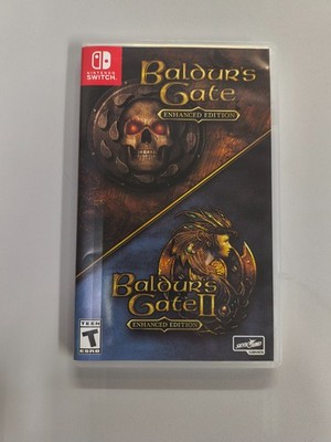 BALDUR'S GATE I & II: ENHANCED EDITION 1 2 Nintendo Switch COMPLETE (European)