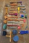 Vintage Teenage Mutant Ninja Turtles Tmnt Weapons & Accessories  Lot Of 32