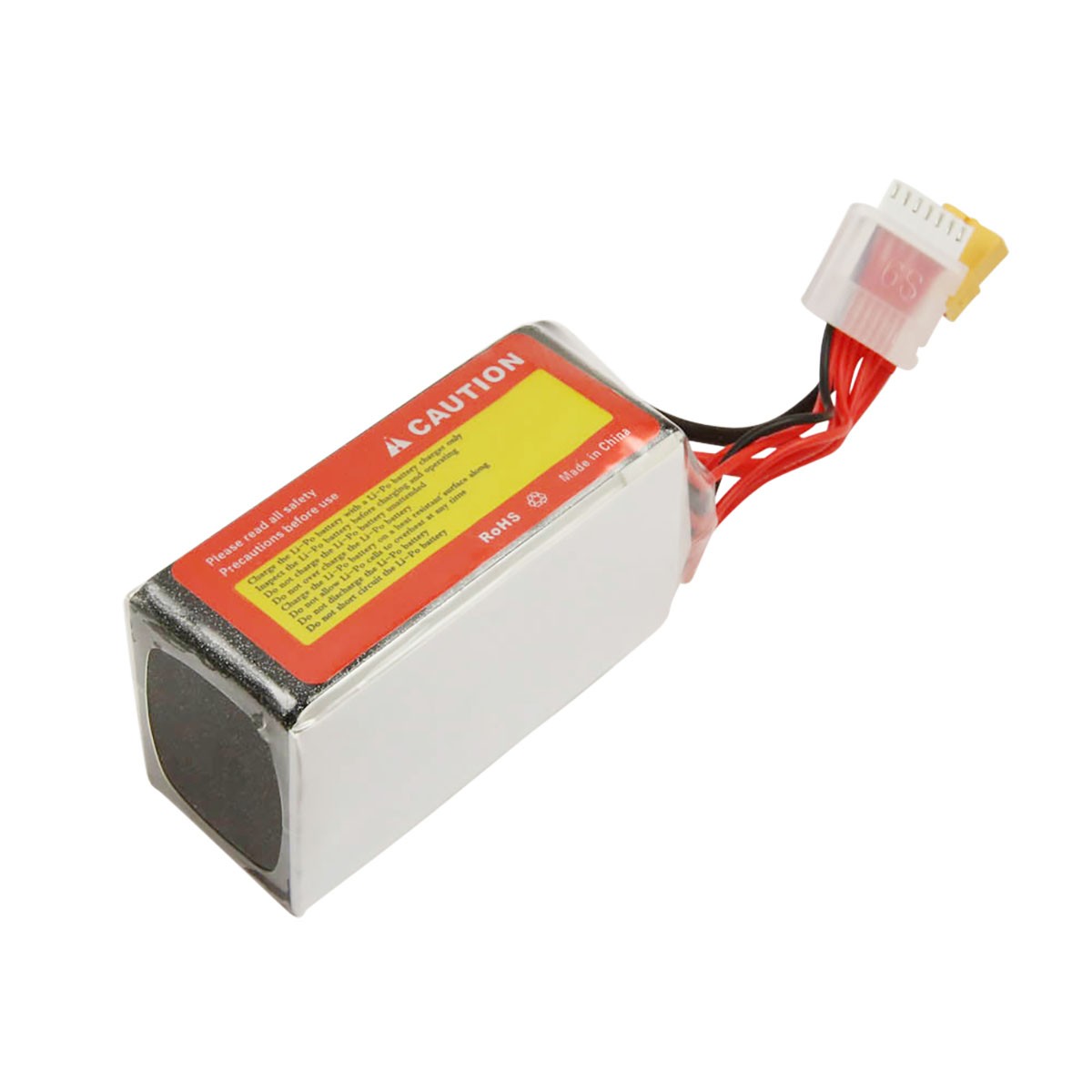 Batterie Li-Polymer Avizar 1.3A pour drone FPV 6S1P 120C avec prise XT60