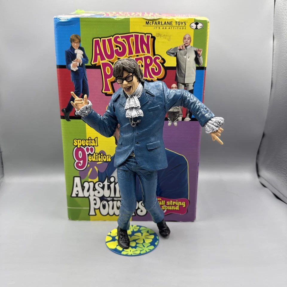 Figura McFarlane Austin Powers 9" Edición Especial (ver descripción) Foto 2 de 4