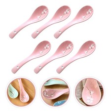  6 Pcs Suppenlöffel Asiatisch Asiatischer Suppenloeffel Messlöffel
