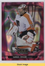 2024-25 O-Pee-Chee Platinum Pink Magma Samuel Ersson #141 READ 1kt1