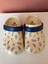 Disney Baby Winnie The Pooh Tigger Eeyore Slip On Clogs Sz 6 Like Crocs Boy Girl