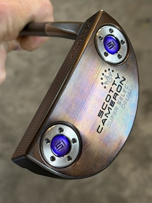New/Custom Scotty Cameron oil can Super Select Del Mar - 34  Candy Purple  