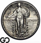 1928 Standing Liberty Quarter, Lustrous Choice Unc++