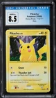 2009 Pokémon Platinum Rising Rivals #112/111 Pikachu Holo BLUE LABEL CGC 8.5
