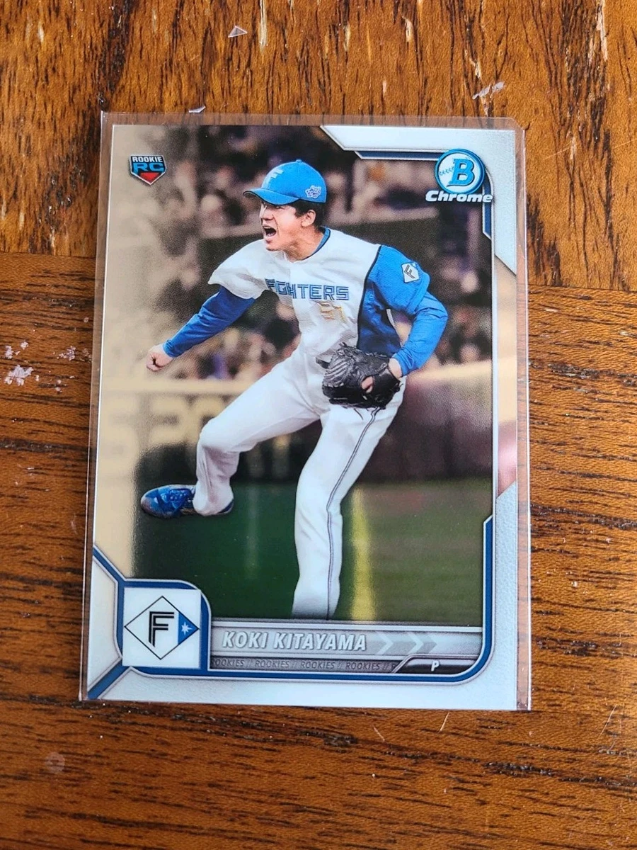Bowman NPB Nippon Professional Baseball Koki Kitayama 2022 #67 for
